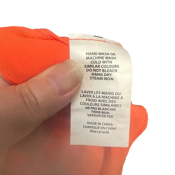 Ramy Brook Leila One Shoulder Smocked Mini Dress Red Orange Size Large - Picture 10 of 11